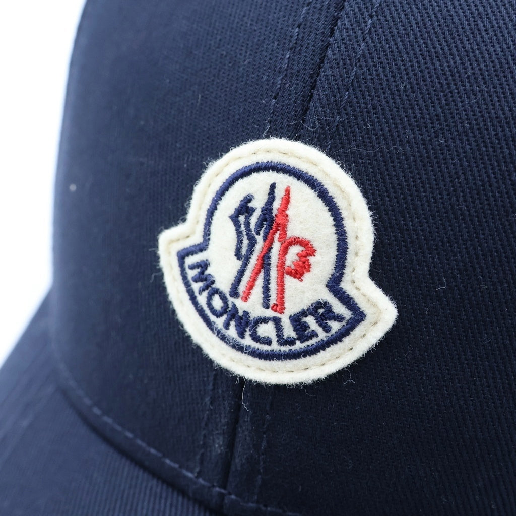 MONCLER(モンクレール) 26SS ロゴワッペン ベースボールキャップ ネイビー L10913800048