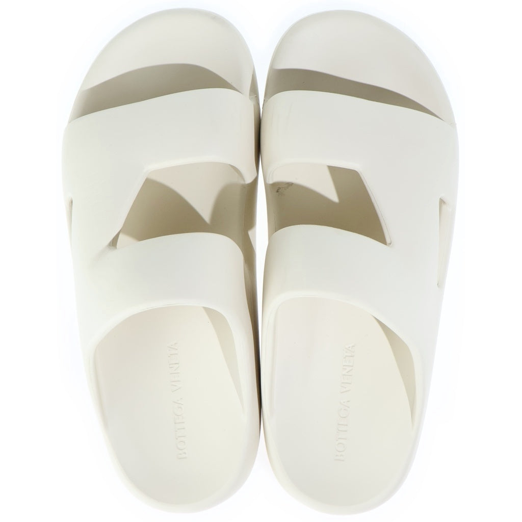 BOTTEGA VENETA(ボッテガヴェネタ) 24SS Rubber Slide Sandals ラバースライドサンダル ホワイト