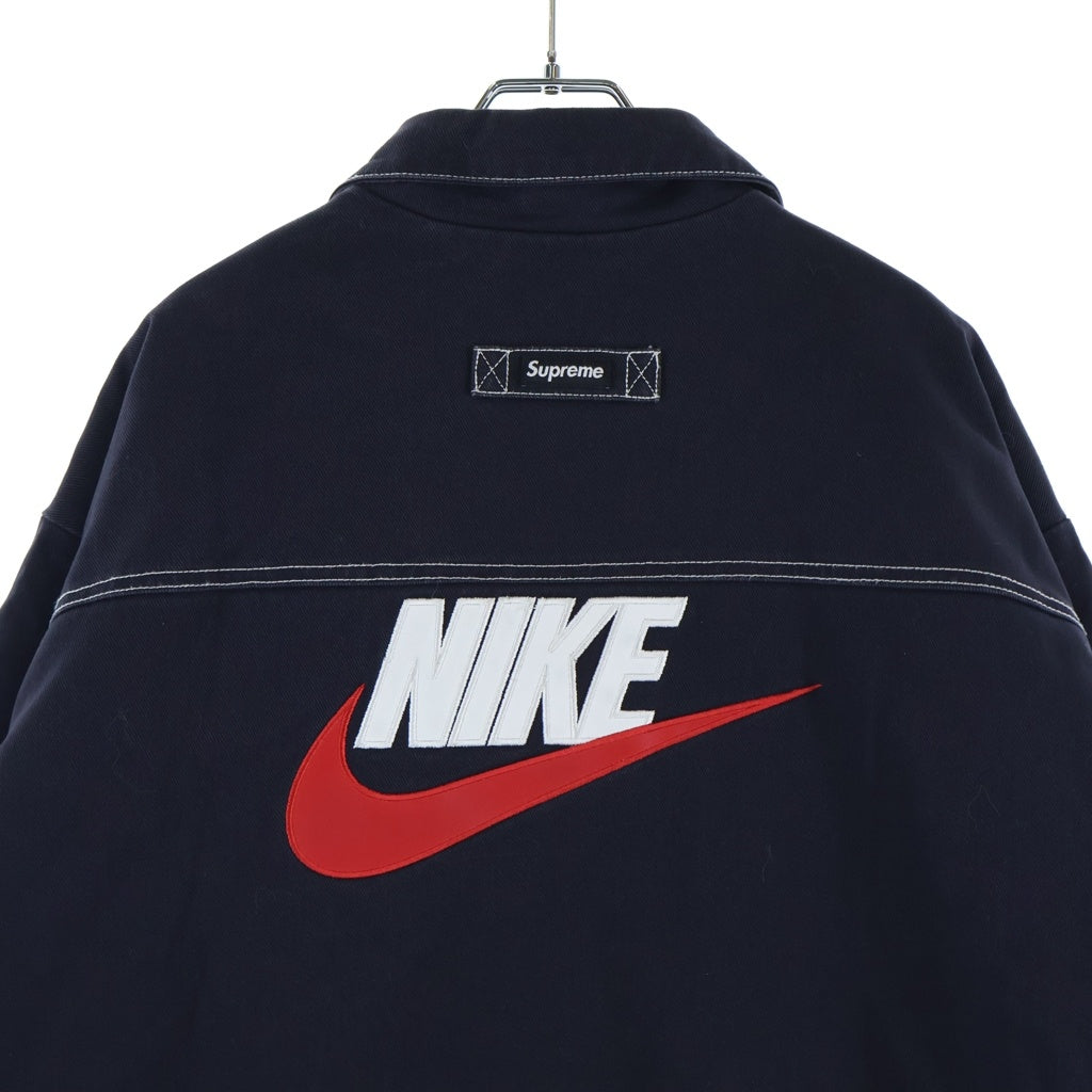 SUPREME(シュプリーム) 18AW NIKE Double Zip Work Jacket × ナイキ ダブルジップ ワークジャケット ブラック AR5566-010