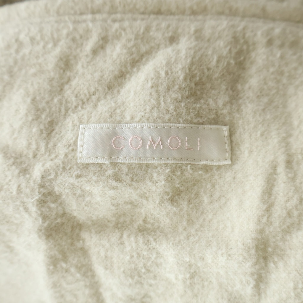 COMOLI(コモリ) 25AW Cotton Twill Zip Short Jacket コットンツイル ジップショートジャケット ベージュ C03-01032