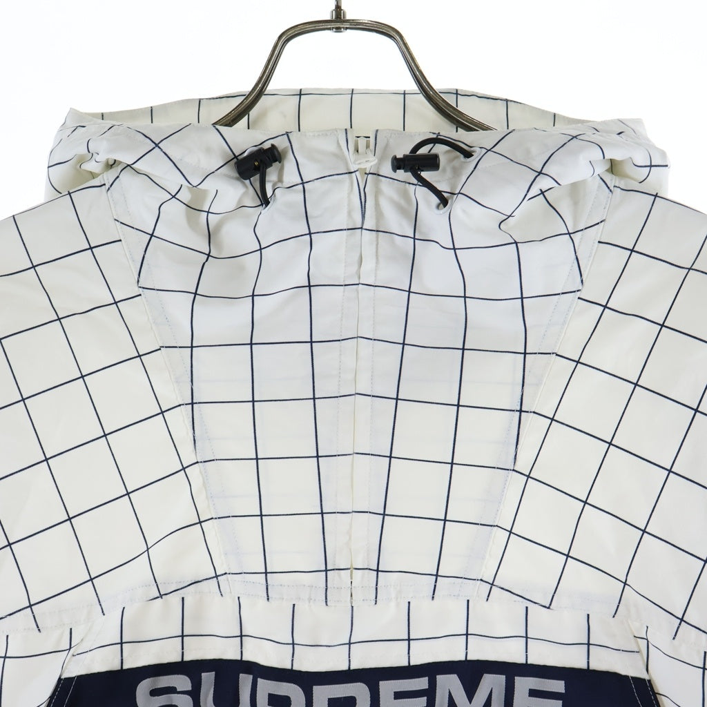 SUPREME(シュプリーム) 19SS Heavy Nylon Anorak ユーティリティー アノラック ナイロンジャケット ホワイト