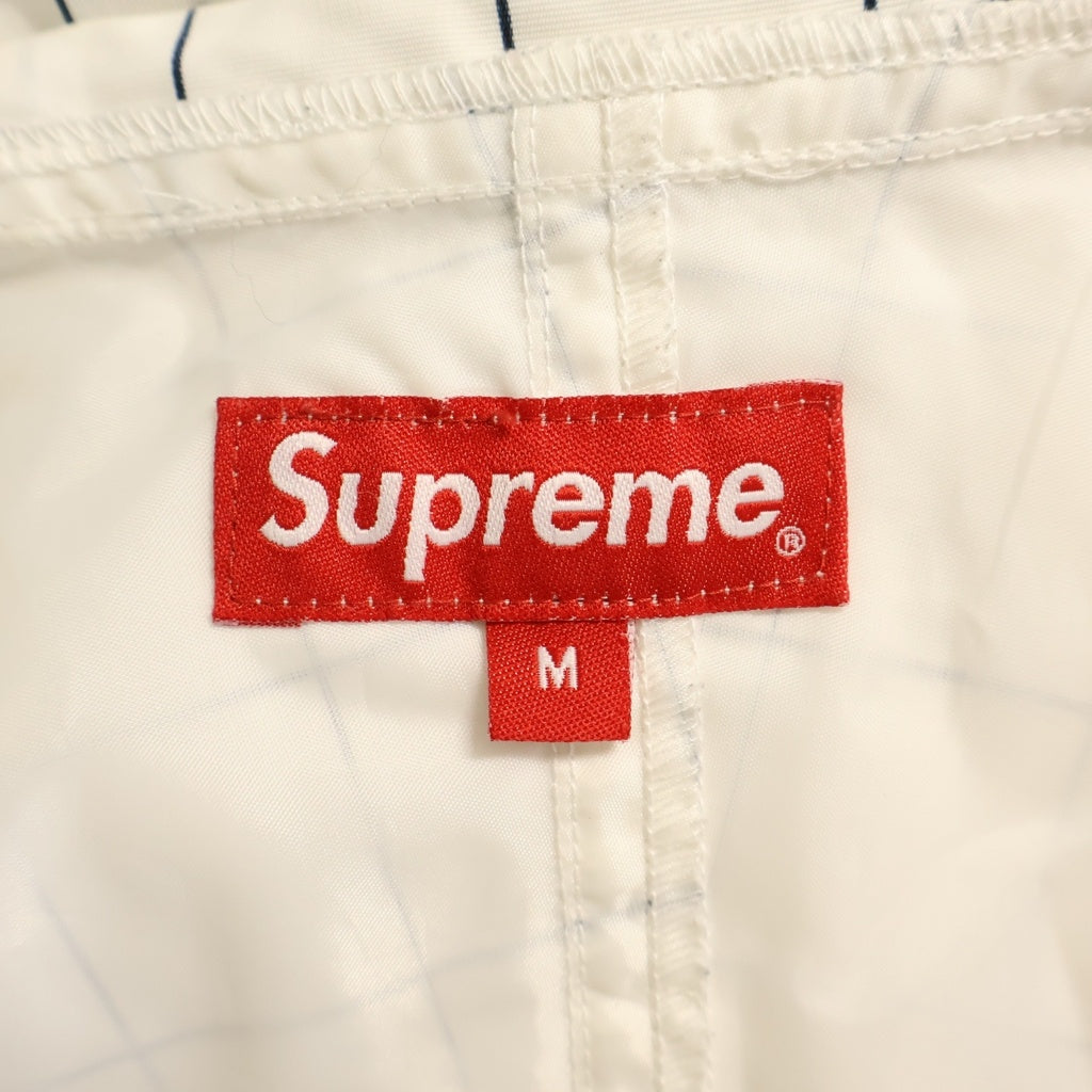 SUPREME(シュプリーム) 19SS Heavy Nylon Anorak ユーティリティー アノラック ナイロンジャケット ホワイト