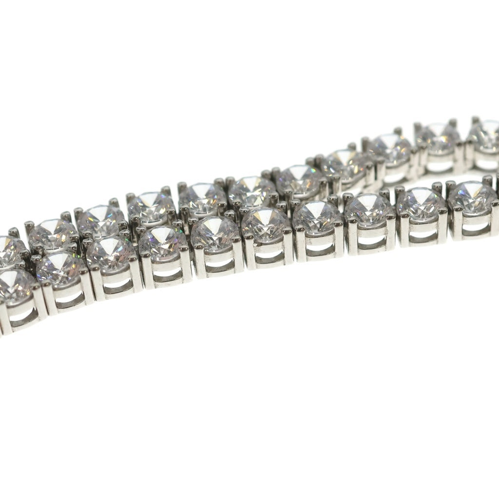 AVALANCH(アバランチ) TENNIS CHAIN NECKLESS テニスチェーン ジルコニア ネックレス シルバー AHNL-D001-4MM レディース