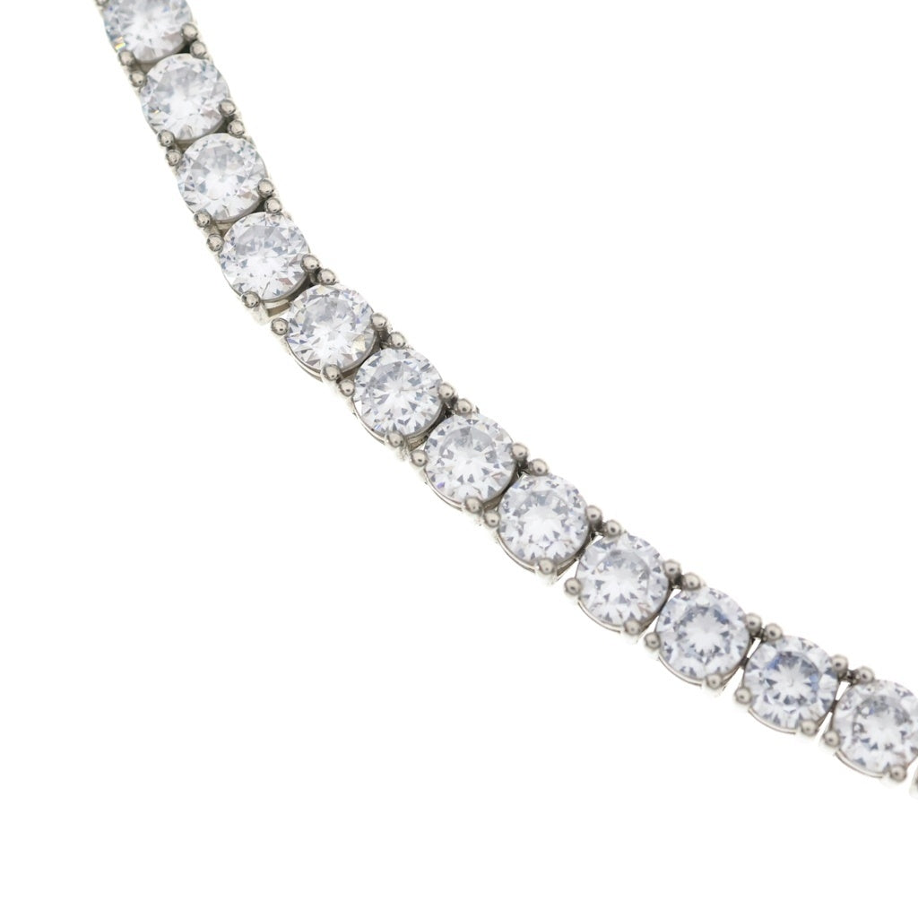 AVALANCH(アバランチ) TENNIS CHAIN NECKLESS テニスチェーン ジルコニア ネックレス シルバー AHNL-D001-5MM レディース