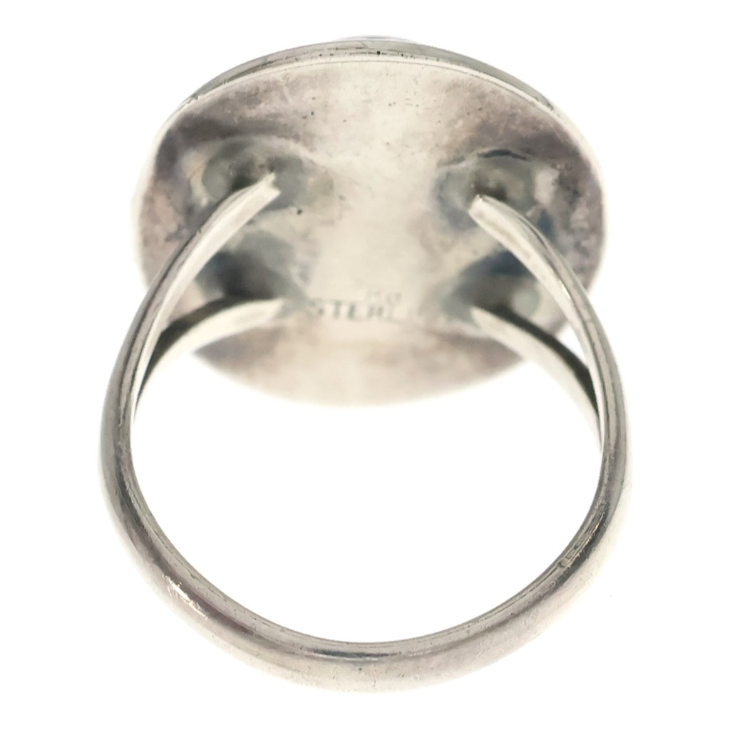 INDIAN JEWELRY(インディアンジュエリー) RUNNING BEAR ブラックストーン リング シルバー レディース