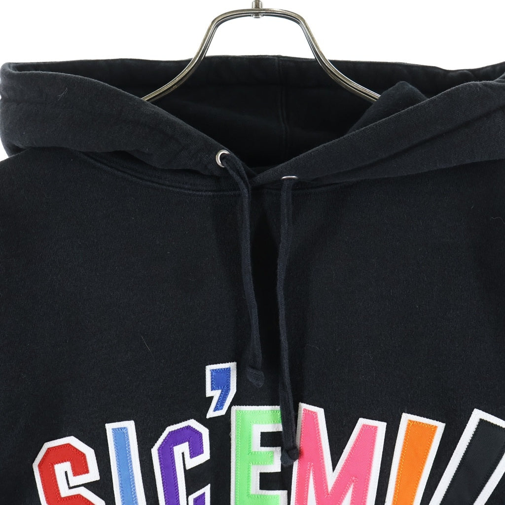 SUPREME(シュプリーム) 21AW ×WTAPS Sicem! Hooded Sweatshirt ダブルタップス フロントロゴ プルオーバー スウェットパーカー フーディ ブラック