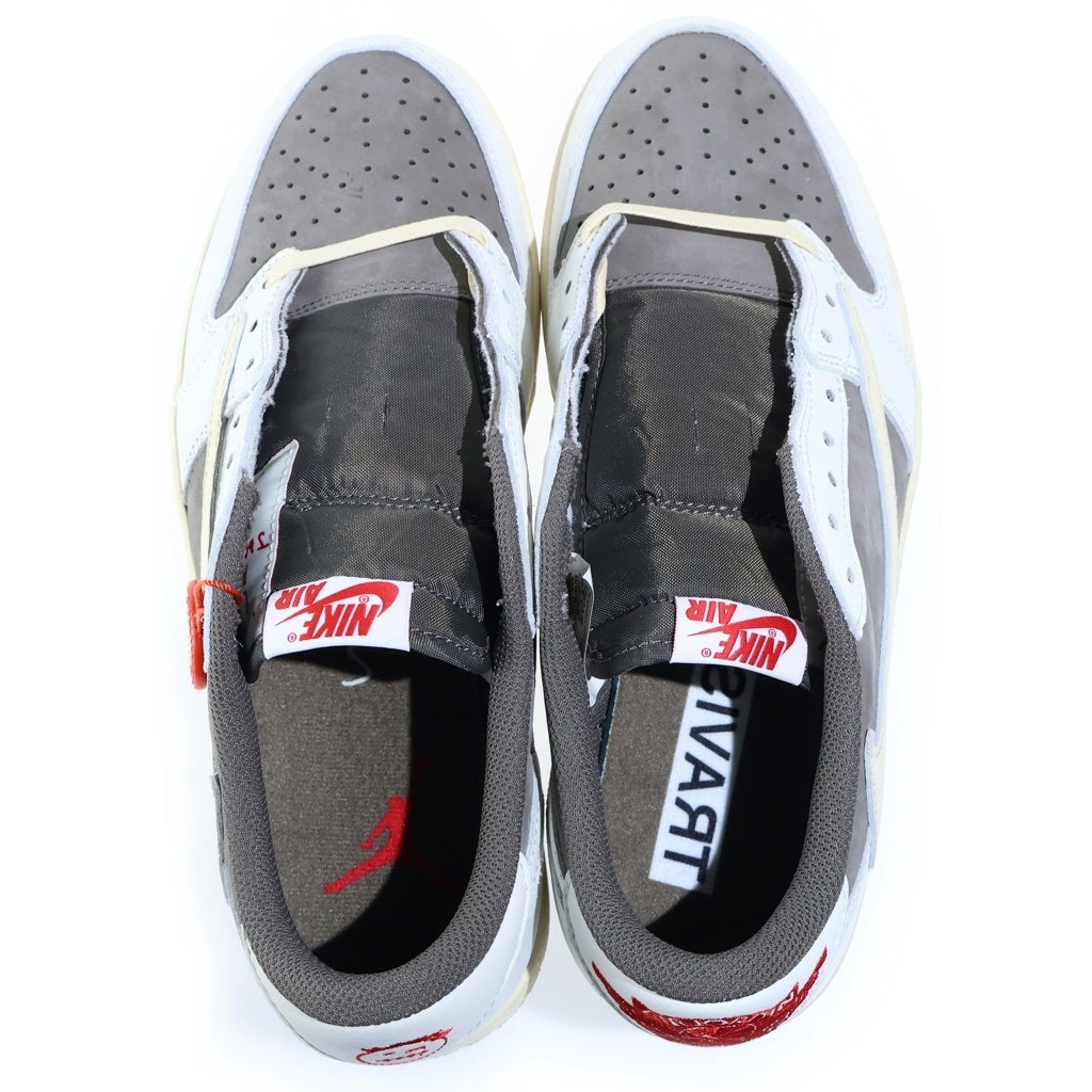 NIKE(ナイキ) ×TRAVIS SCOTT AIR JORDAN 1 LOW OG SP × トラヴィススコット エアジョーダン1 ローカットスニーカー シューズ マルチカラー US10.5/28.5cm DM7866-162