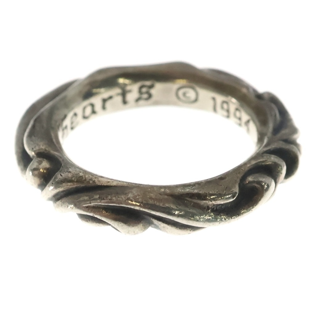 CHROME HEARTS(クロムハーツ) SCRL BAND スクロールバンド リング シルバー BCA351