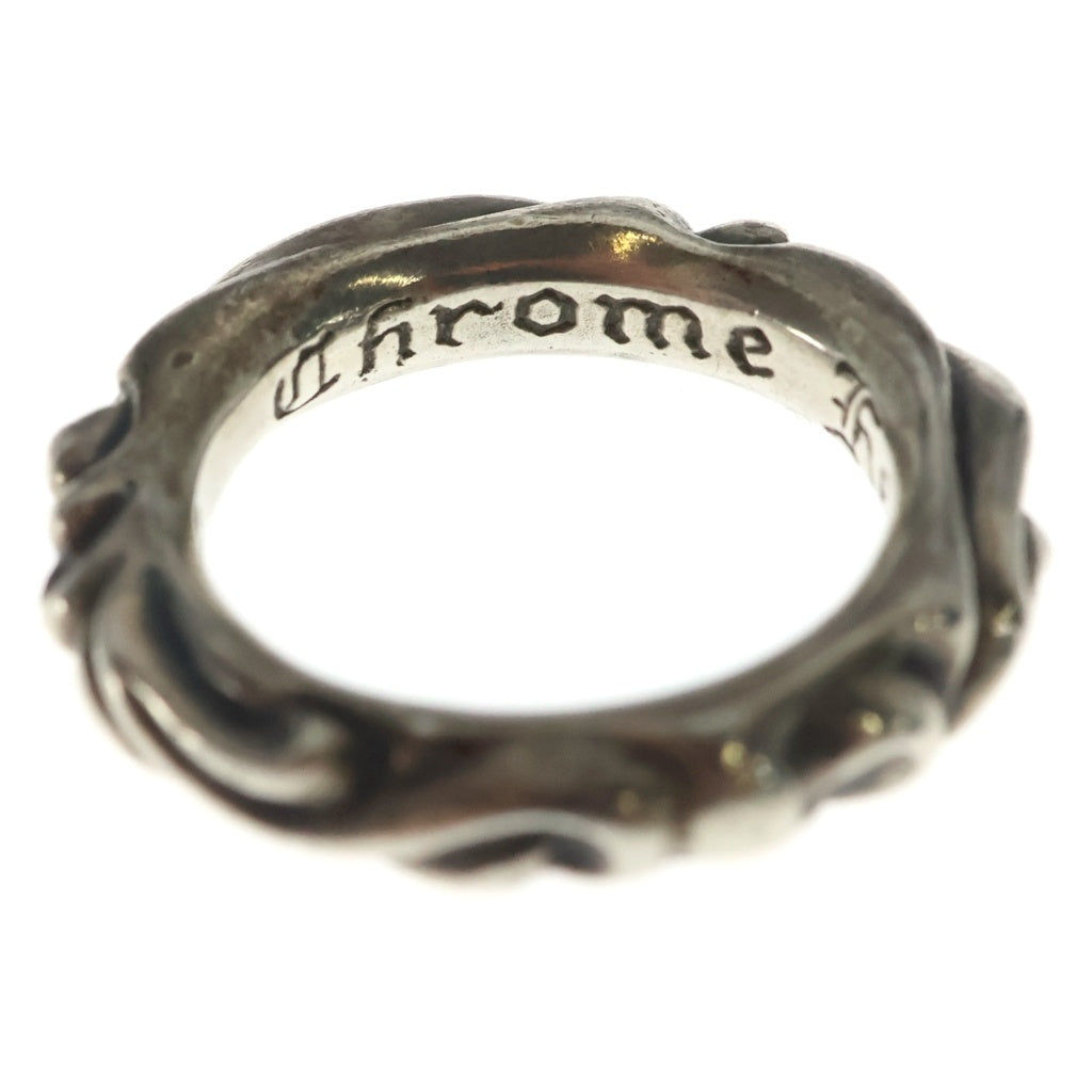 CHROME HEARTS(クロムハーツ) SCRL BAND スクロールバンド リング シルバー BCA351