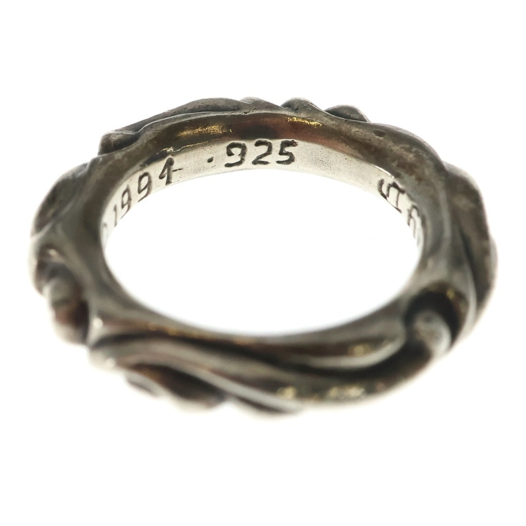 CHROME HEARTS(クロムハーツ) SCRL BAND スクロールバンド リング シルバー BCA351