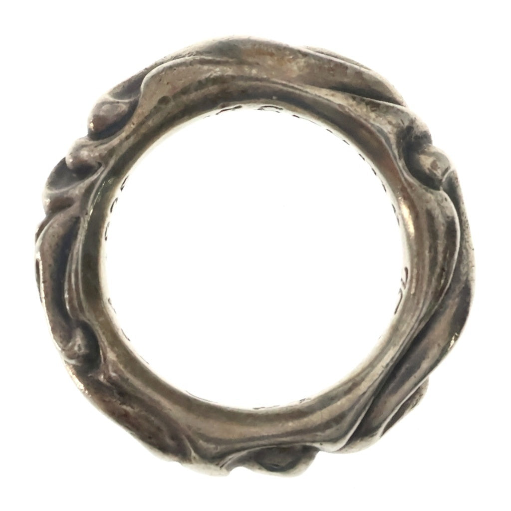 CHROME HEARTS(クロムハーツ) SCRL BAND スクロールバンド リング シルバー BCA351