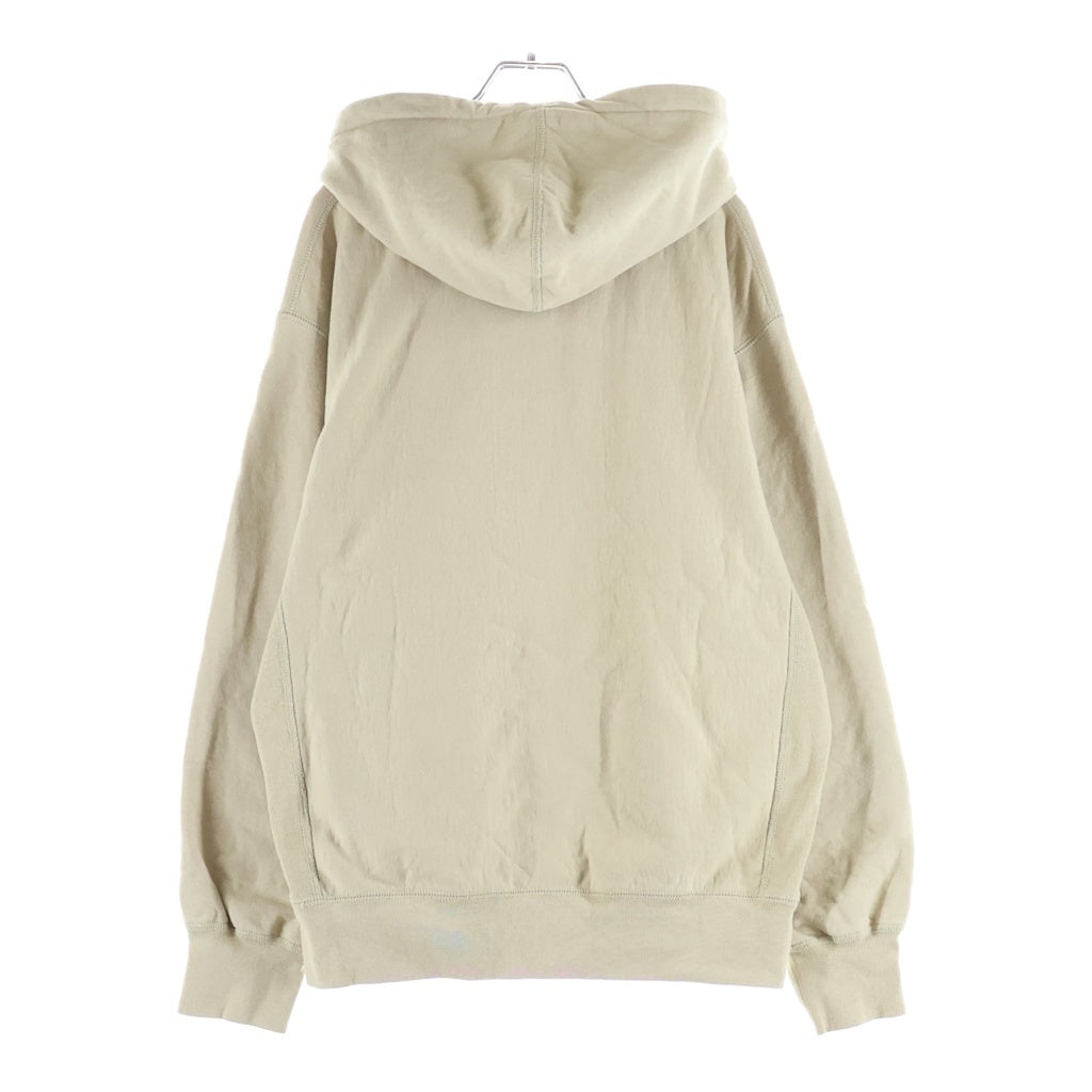 SUPREME(シュプリーム) 21SS Small Box Hooded Sweatshirt スモールボックスロゴ プルオーバースウェットパーカー フーディ ベージュ