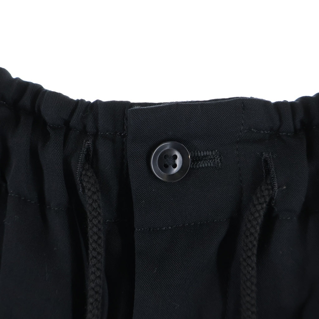 BLACK Scandal Yohji Yamamoto(ブラックスキャンダルヨウジヤマモト) 19AW CROW PANTS テンセル カラス ロングパンツ ブラック HC-P79-223