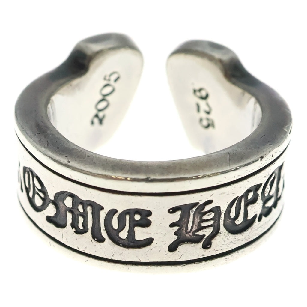 CHROME HEARTS(クロムハーツ) LG SCROLL LABEL ラージスクロールラベル リング シルバーBCA383