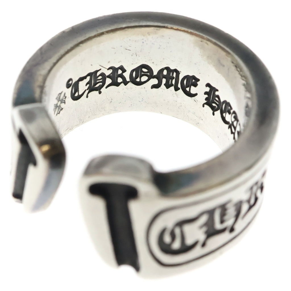 CHROME HEARTS(クロムハーツ) LG SCROLL LABEL ラージスクロールラベル リング シルバーBCA383