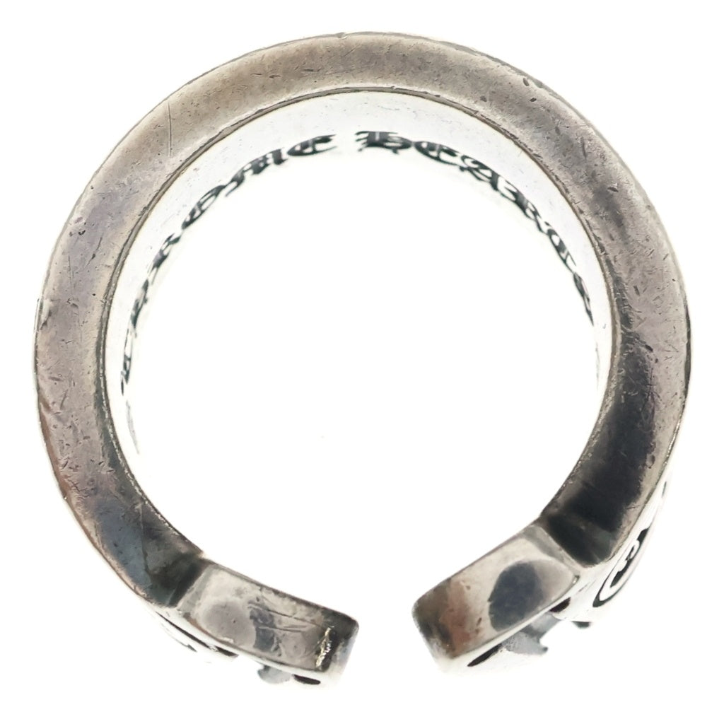 CHROME HEARTS(クロムハーツ) LG SCROLL LABEL ラージスクロールラベル リング シルバーBCA383