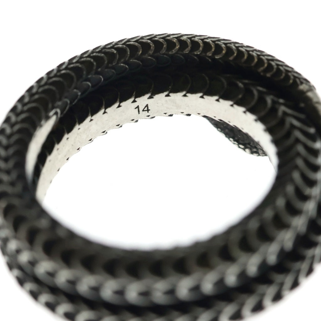 GUCCI(グッチ) Garden Snake Ring ガーデンスネーク リング 指輪 シルバー