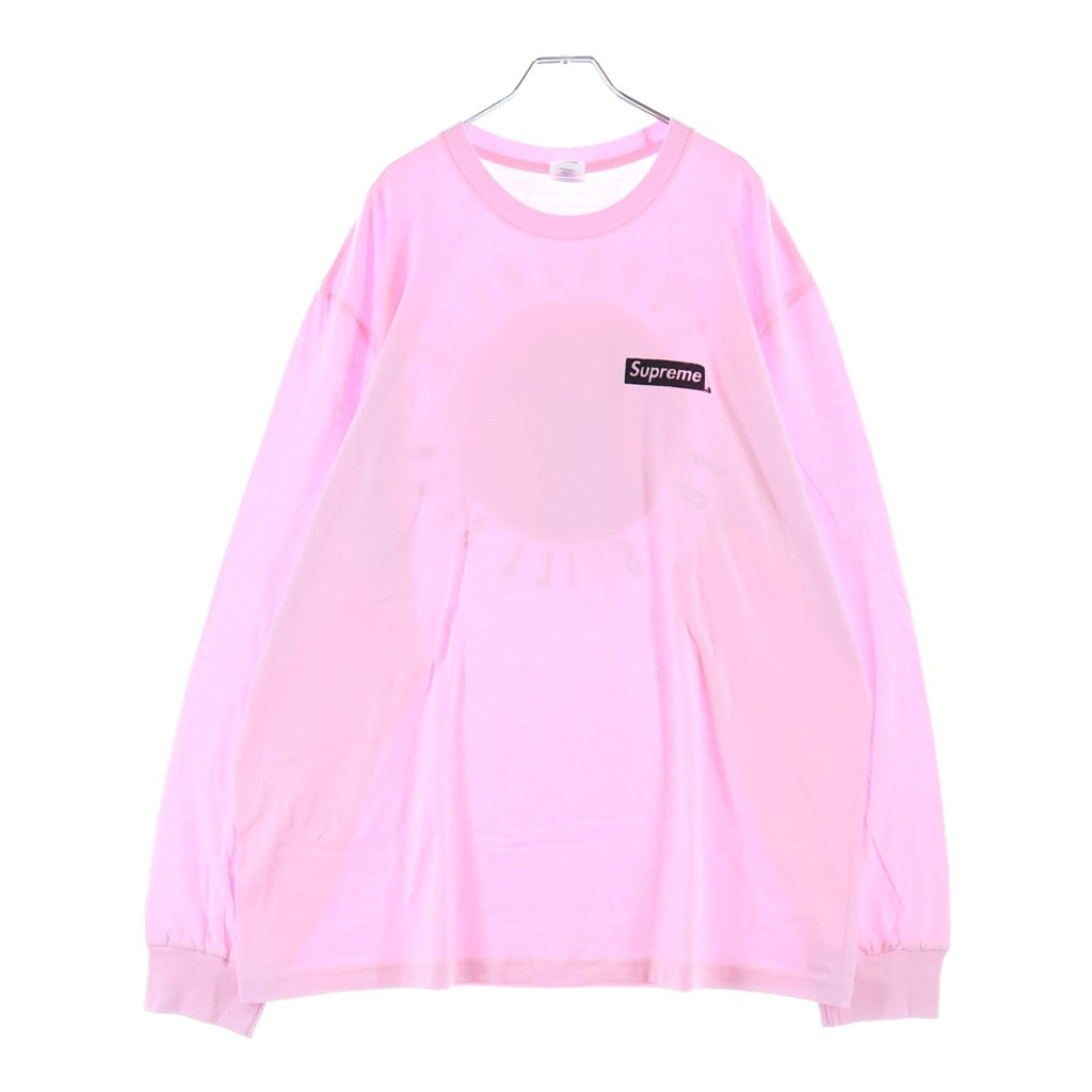 SUPREME(シュプリーム) 26SS You Still Suck L/S Tee ユー スティル サック 両面ロゴプリント ロングスリーブ 長袖Tシャツ カットソー ピンク