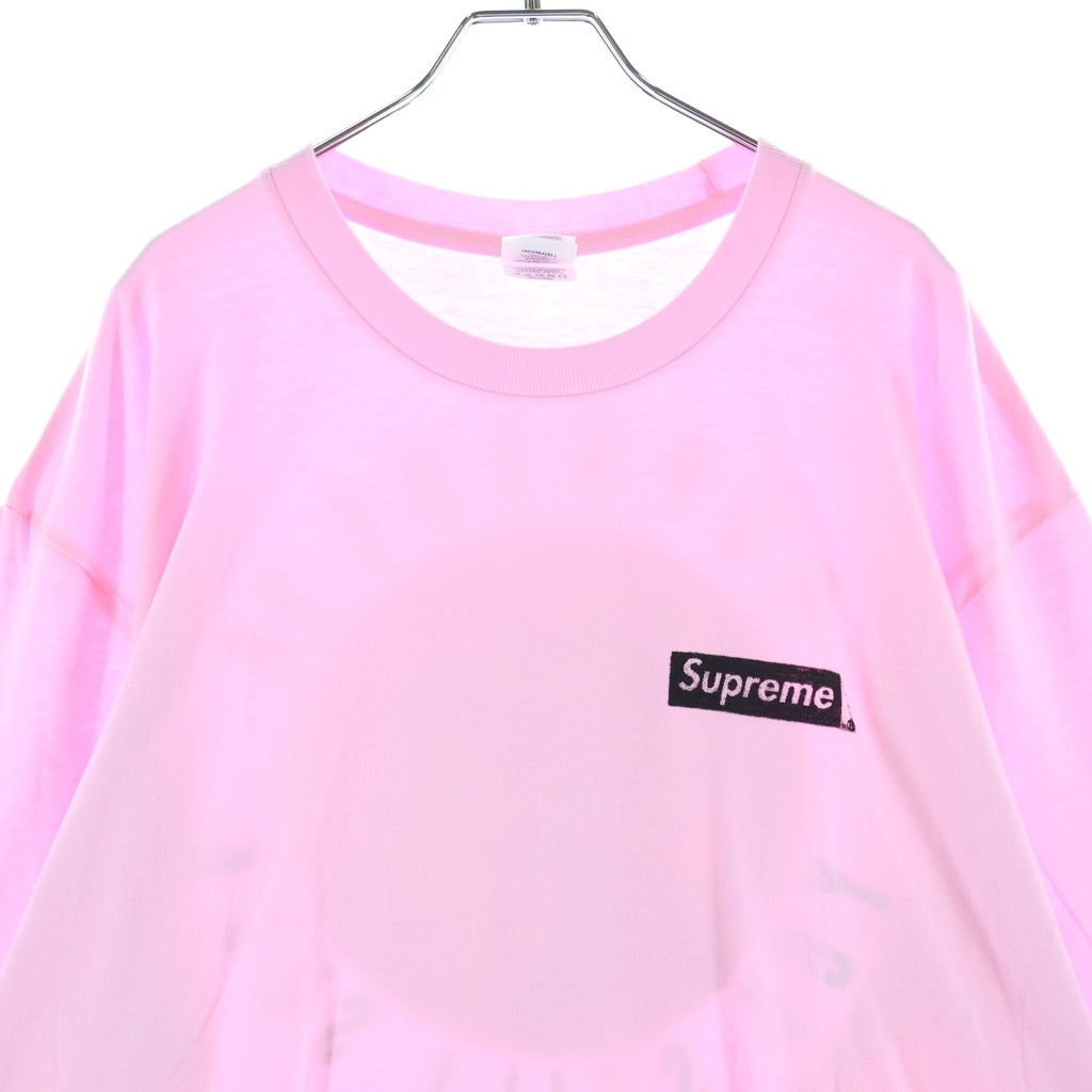 SUPREME(シュプリーム) 26SS You Still Suck L/S Tee ユー スティル サック 両面ロゴプリント ロングスリーブ 長袖Tシャツ カットソー ピンク