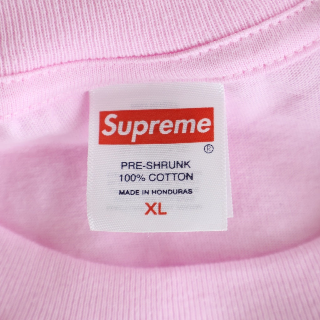 SUPREME(シュプリーム) 26SS You Still Suck L/S Tee ユー スティル サック 両面ロゴプリント ロングスリーブ 長袖Tシャツ カットソー ピンク