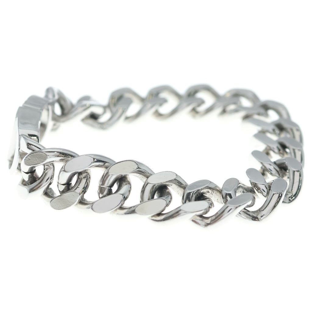 DIOR(ディオール) CD ICON CHAIN BRACELET CDアイコン 真鍮 チェーンブレスレット シルバー レディース