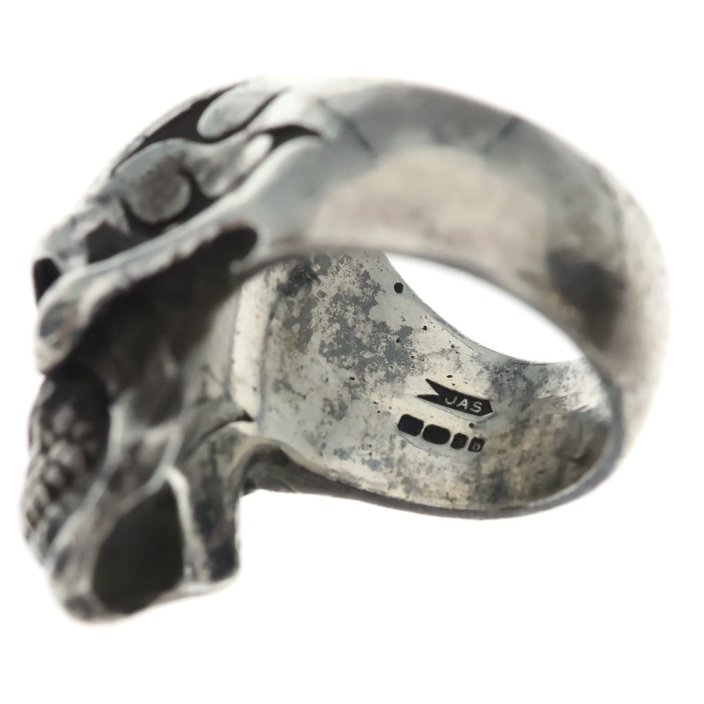 CRAZY PIG(クレイジーピッグ) TRIBAL SKULL RING トライバル スカルリング 指輪 シルバー