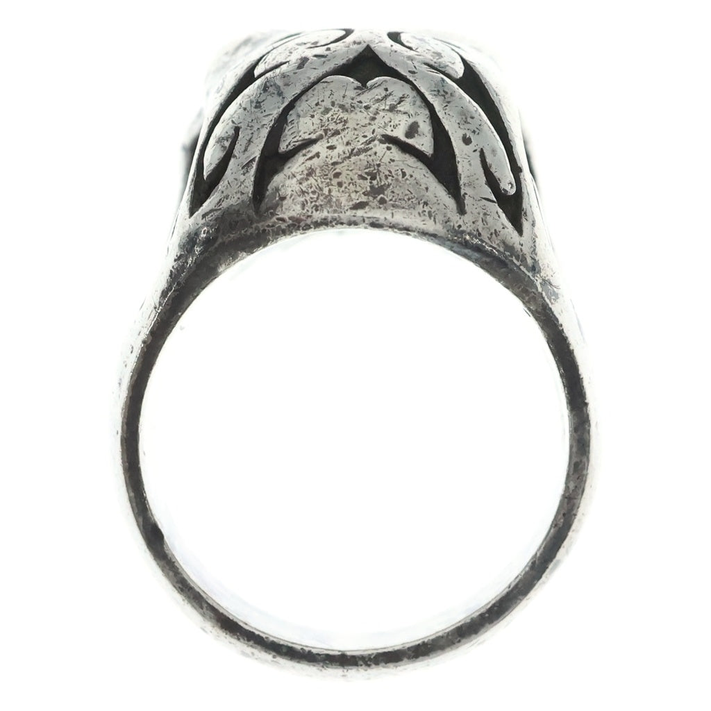 CRAZY PIG(クレイジーピッグ) TRIBAL SKULL RING トライバル スカルリング 指輪 シルバー