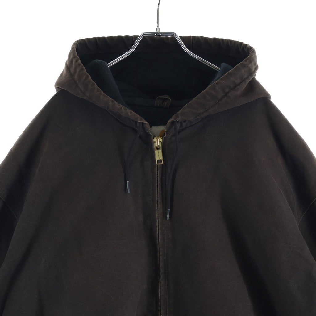 CARHARTT(カーハート) Active Jacket ジップアップ アクティブジャケット ダークブラウン J130 DKB