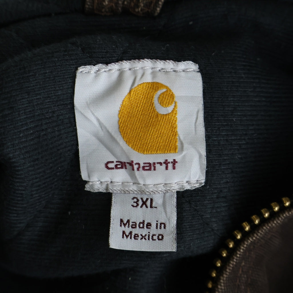 CARHARTT(カーハート) Active Jacket ジップアップ アクティブジャケット ダークブラウン J130 DKB