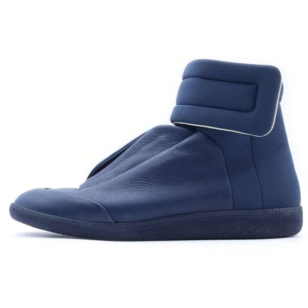 Maison Margiela(メゾンマルジェラ) FUTURE HIGH フューチャーハイ ハイカットスニーカー シューズ ネイビー