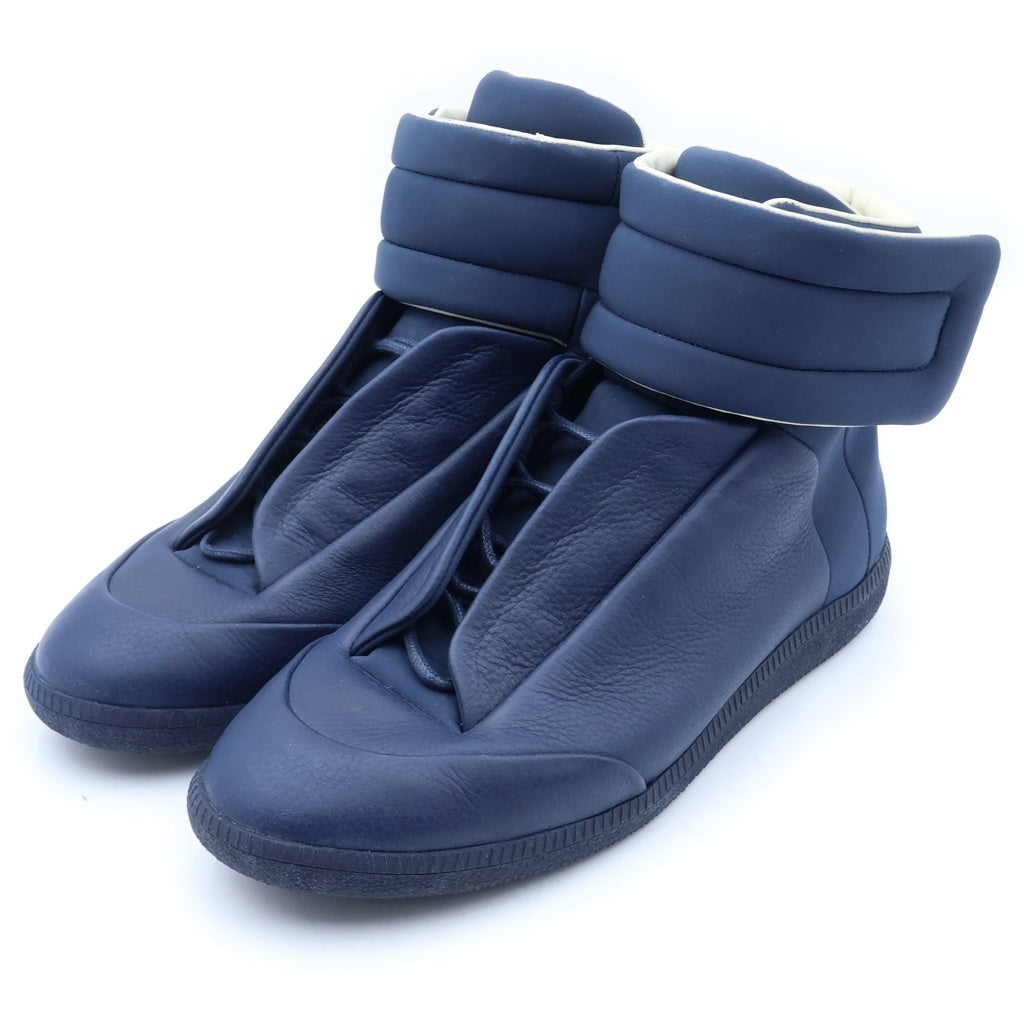 Maison Margiela(メゾンマルジェラ) FUTURE HIGH フューチャーハイ ハイカットスニーカー シューズ ネイビー