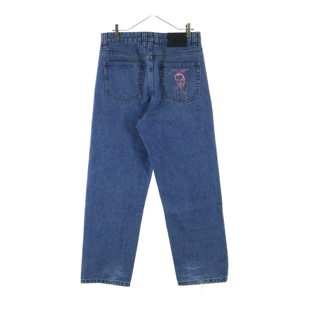 NO BRAND(ノーブランド) WASTED PARIS ×DAMN Casper pant Riot × ジップフライ キャスパーツ ライオット デニムパンツ ブルー