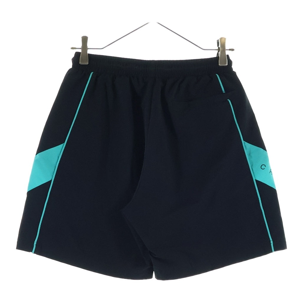 NO BRAND(ノーブランド) CRONOS(クロノス) SWITCH COOL TOUCH SHORTS ドローストリング ハーフパンツ ショーツ ブラック C05-HP-2615ST