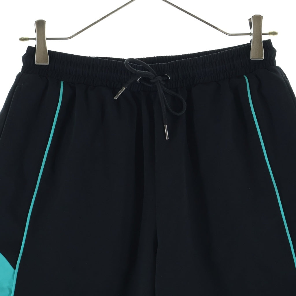 NO BRAND(ノーブランド) CRONOS(クロノス) SWITCH COOL TOUCH SHORTS ドローストリング ハーフパンツ ショーツ ブラック C05-HP-2615ST
