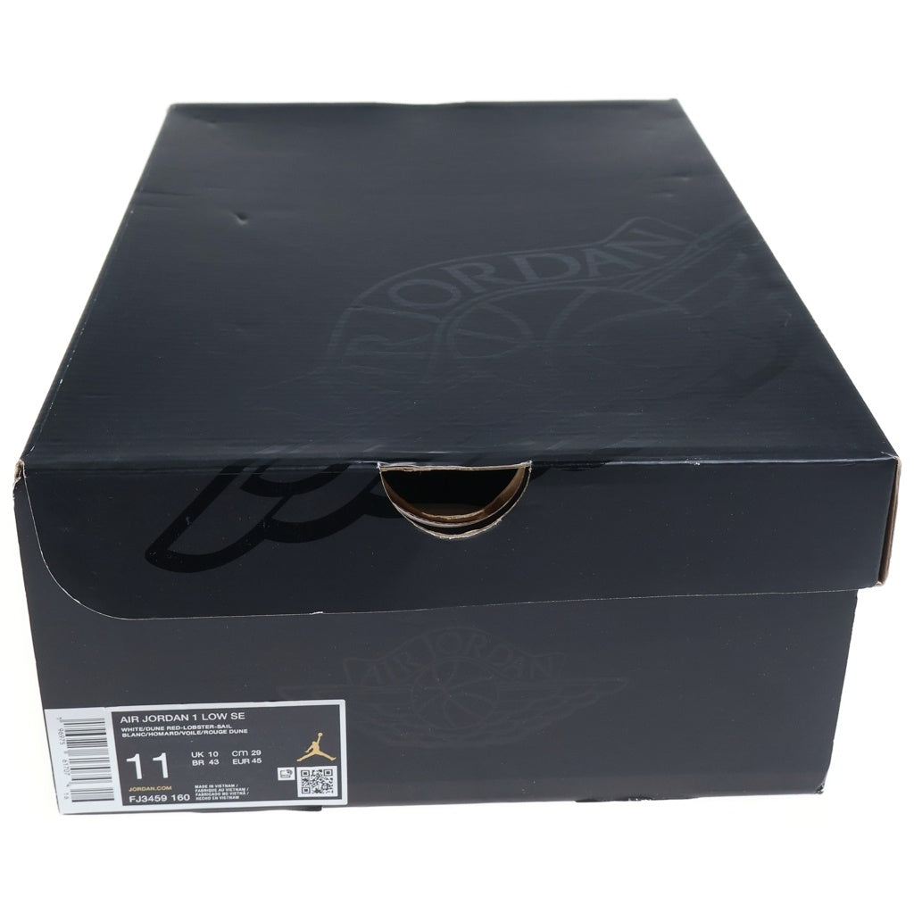 NIKE(ナイキ) AIR JORDAN 1 LOW SE FJ3459-160 エアジョーダン1 ローカットスニーカー レッド/ホワイト US11/29cm