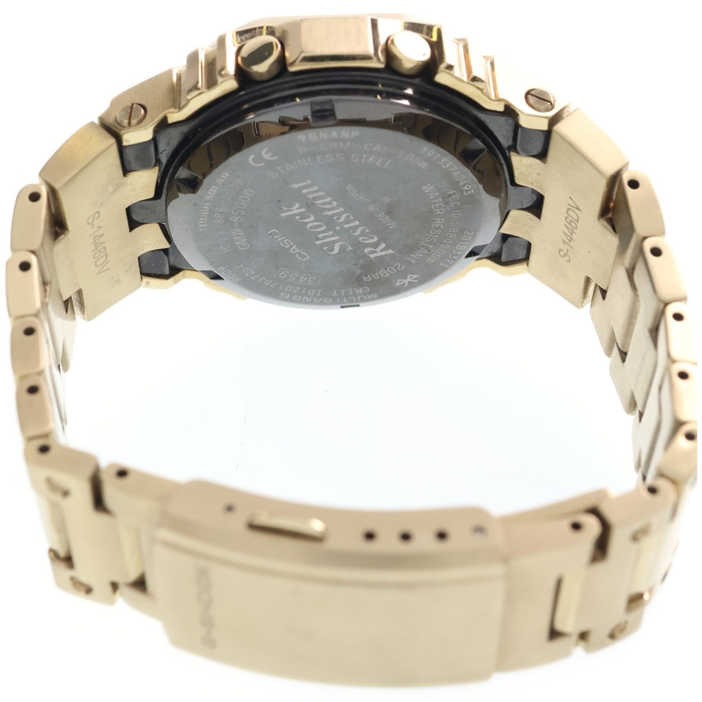 CASIO G-SHOCK(カシオ ジーショック) 黒文字盤 腕時計 ウォッチ ゴールド GMW-B5000GD-9JF