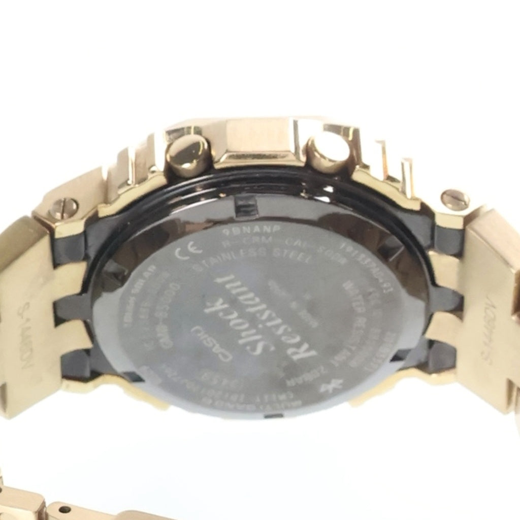 CASIO G-SHOCK(カシオ ジーショック) 黒文字盤 腕時計 ウォッチ ゴールド GMW-B5000GD-9JF