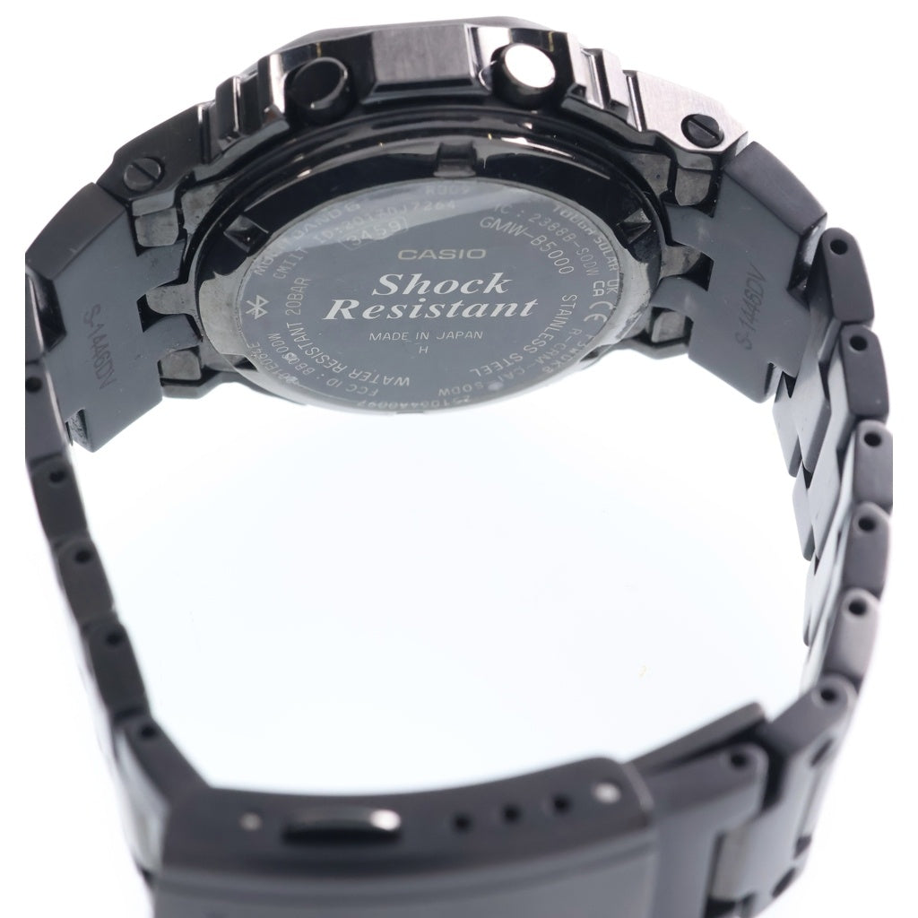 CASIO G-SHOCK(カシオ ジーショック) 黒文字盤 腕時計 ウォッチ ブラック GMW-B5000GD-1JF