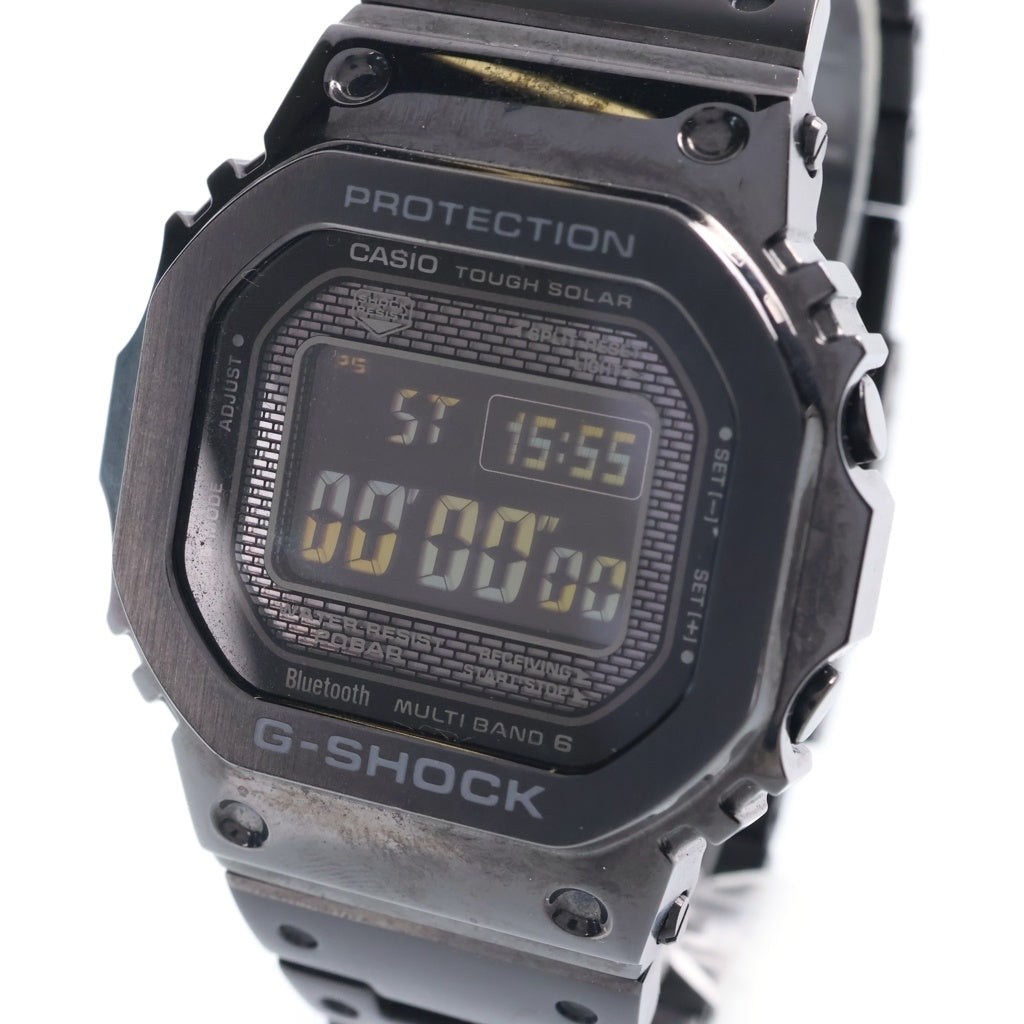 CASIO G-SHOCK(カシオ ジーショック) 黒文字盤 腕時計 ウォッチ ブラック GMW-B5000GD-1JF