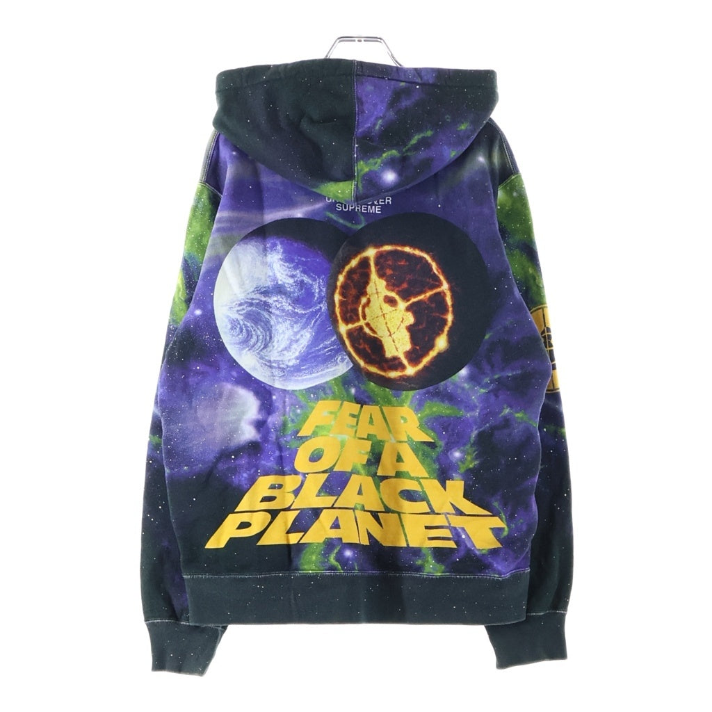 SUPREME(シュプリーム) 18SS UNDERCOVER Public Enemy The Counterattack on World Supremacy Hooded Sweatshirt アンダーカバー × パブリックエネミー プルオーバー スウェットパーカー
