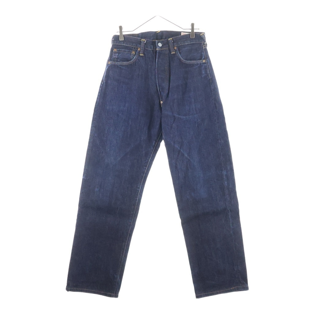EVISU(エビス) Denim Pants ボタンフライ ストレートデニムパンツ インディゴ 2001