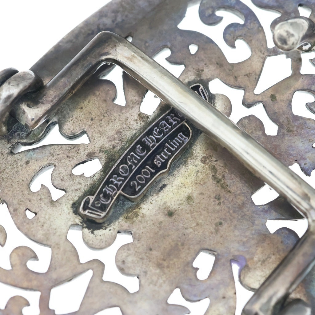 CHROME HEARTS(クロムハーツ) OVAL STAR STRAP1.5クラシックオーバルスターバックル シルバー BCA360