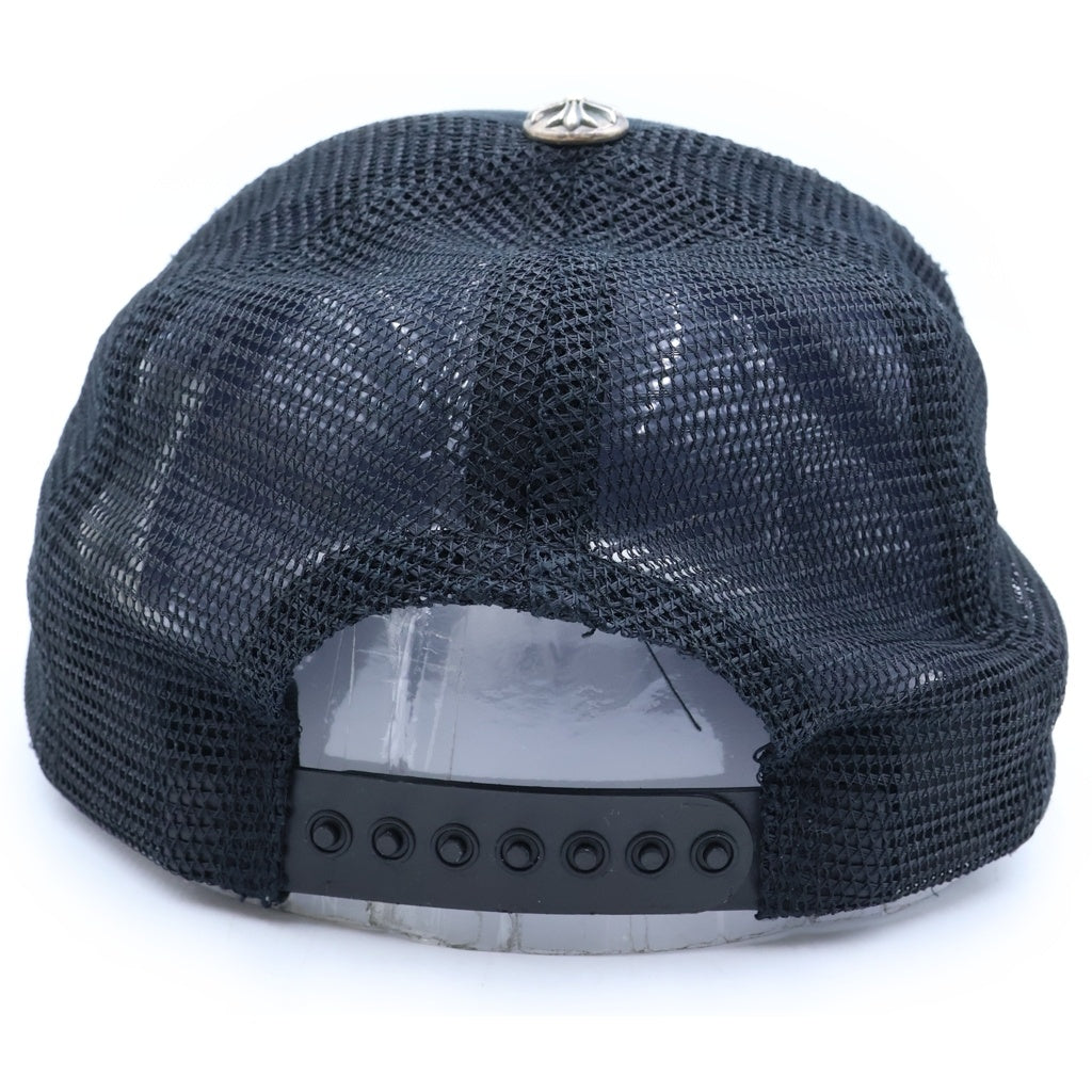 CHROME HEARTS(クロムハーツ) TRUCKER CAP LONDON CHパッチ メッシュ トラッカーキャップ 帽子 ブラック