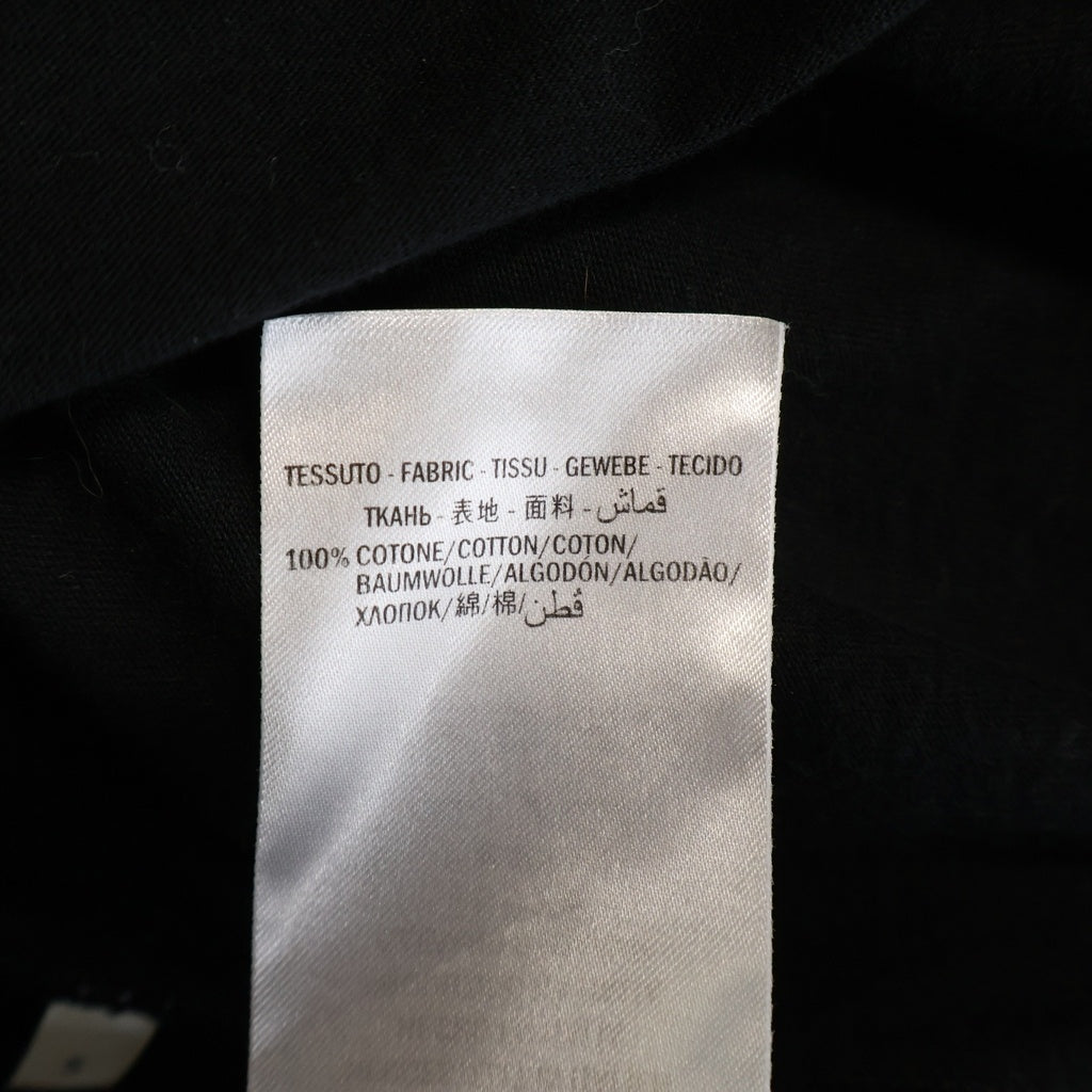 GUCCI(グッチ) Washed T-Shirt ウォッシュド加工 オーバーサイズ 半袖Tシャツ カットソー ブラック 440103 X3F05