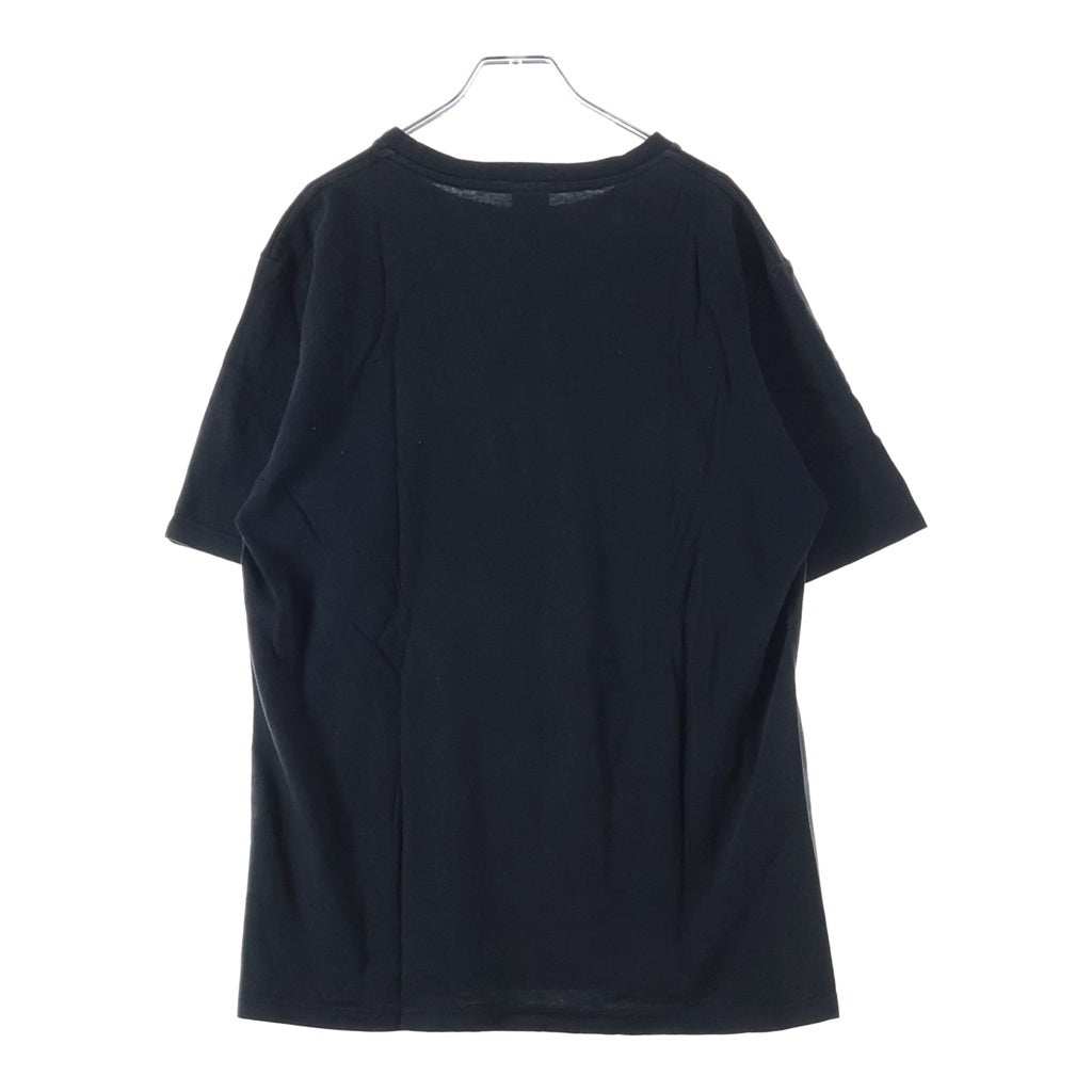 NUMBER (N)INE(ナンバーナイン) 03SS-AW カート期 ROCK N ROLL ロックンロール フロントプリント クルーネック半袖Tシャツ カットソー ブラック