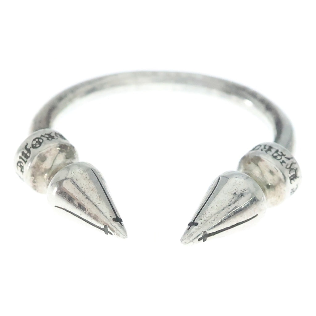 CHROME HEARTS(クロムハーツ) DBL SPIKE RING ダブル スパイク リング シルバー