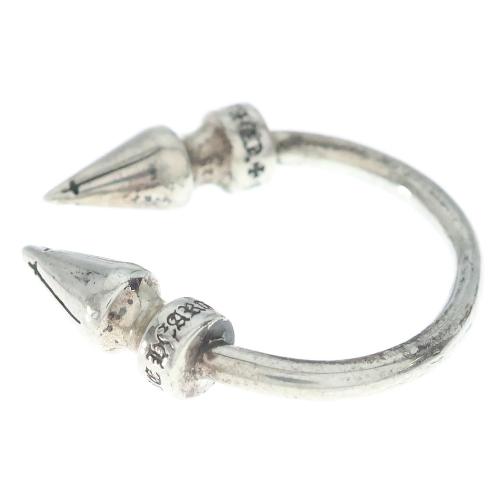 CHROME HEARTS(クロムハーツ) DBL SPIKE RING ダブル スパイク リング シルバー