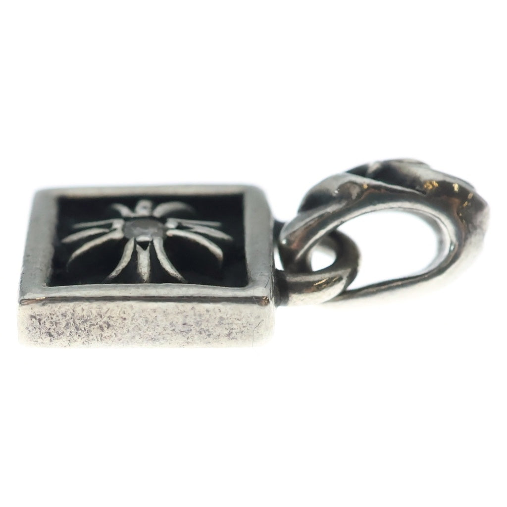 CHROME HEARTS(クロムハーツ) FRAMED CH PLUS 1DIA フレームドCHプラス 1ダイヤ チャーム ペンダントトップ シルバー レディース