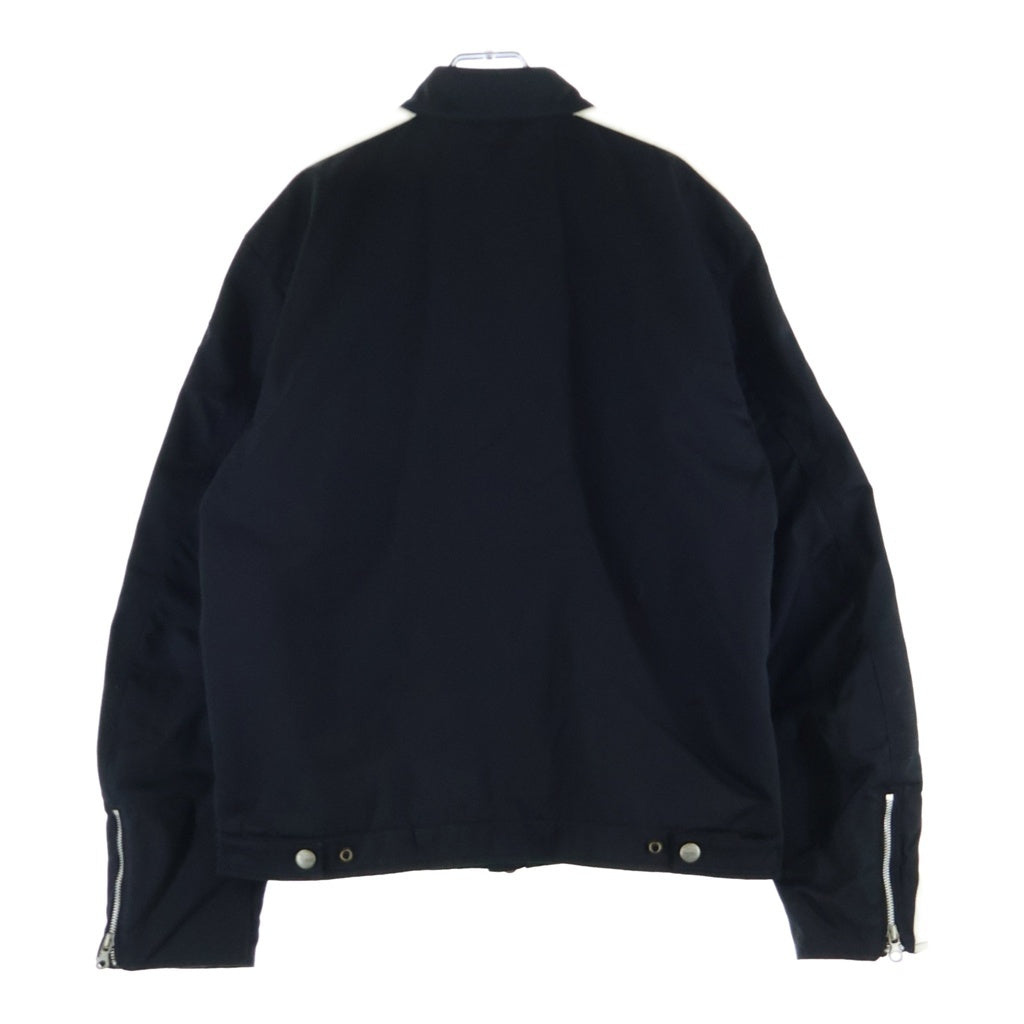 DIESEL(ディーゼル) J-BECK ジェイベック サイドライン ジップアップ レーシングジャケット ブラック A10486
