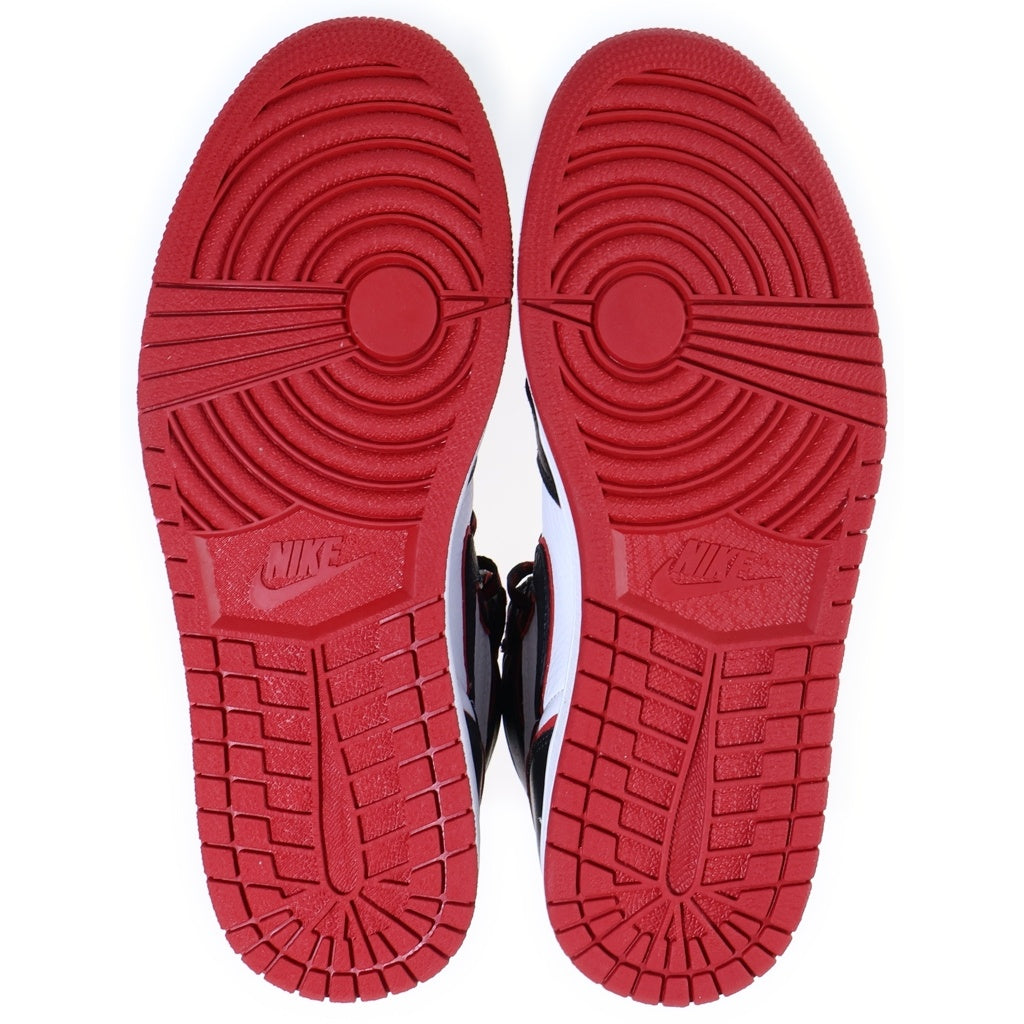 NIKE(ナイキ) AIR JORDAN 1 RETRO HIGH BLOOD LINE ナイキ エアジョーダン1 レトロ ハイ OG ブラッドライン ハイカットスニーカー ブラック/レッド US9/27cm 555088-062